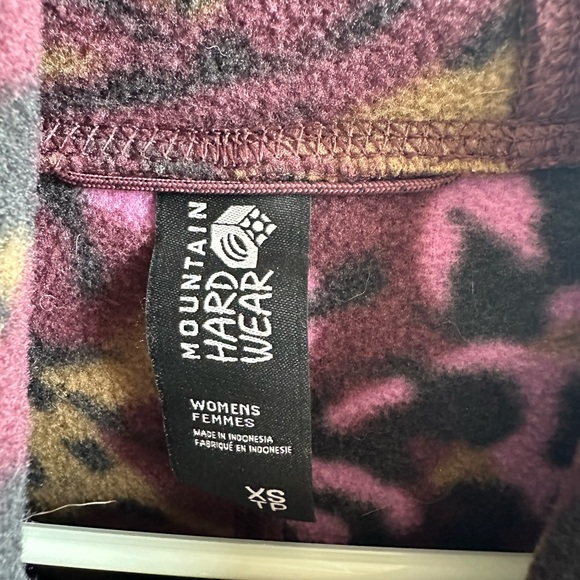 Mountain Hardwear HiCamp Fleece Snap Front Jacket Women’s xs - Picture 3 of 3